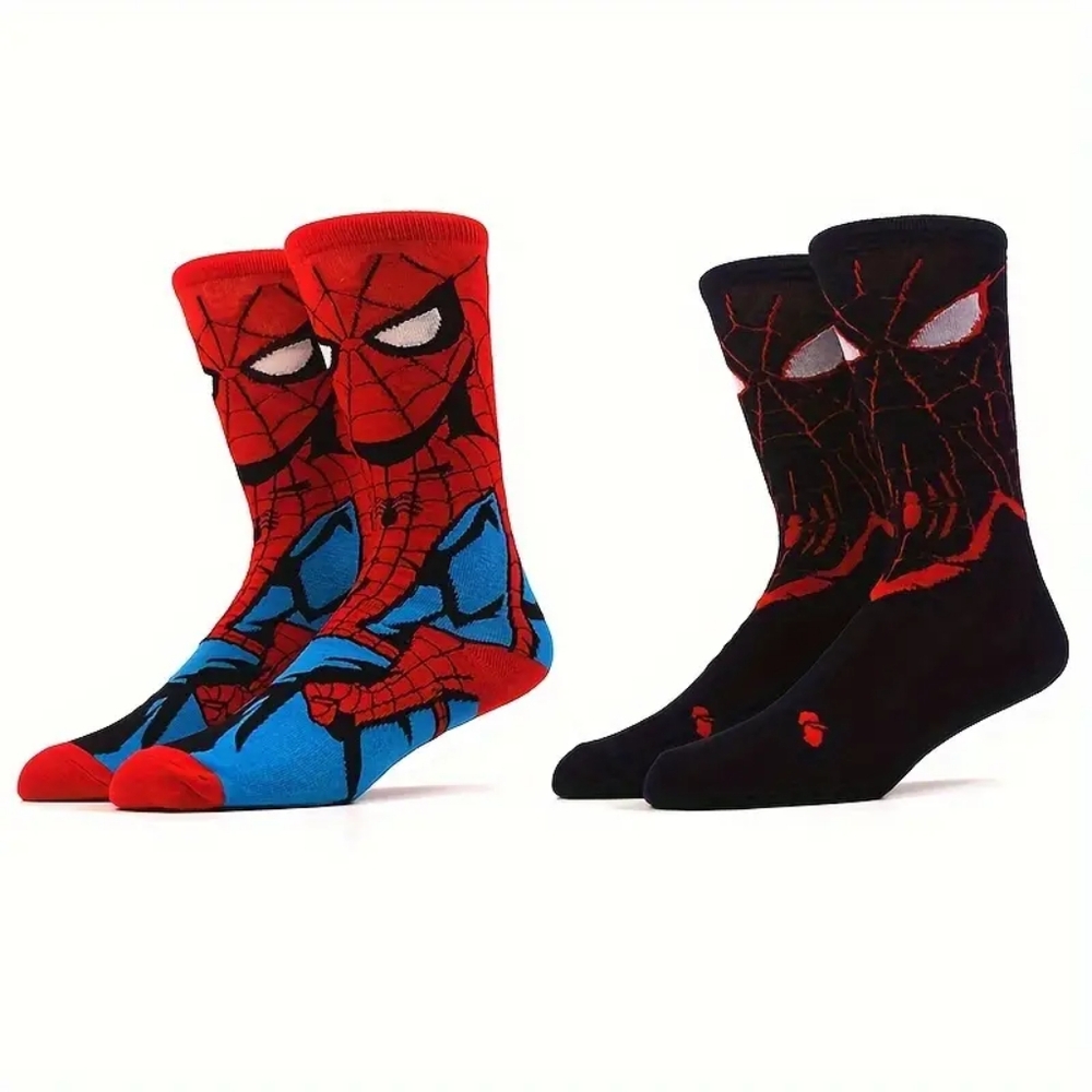 2 Pr Socks - Spiderman (NWOT)